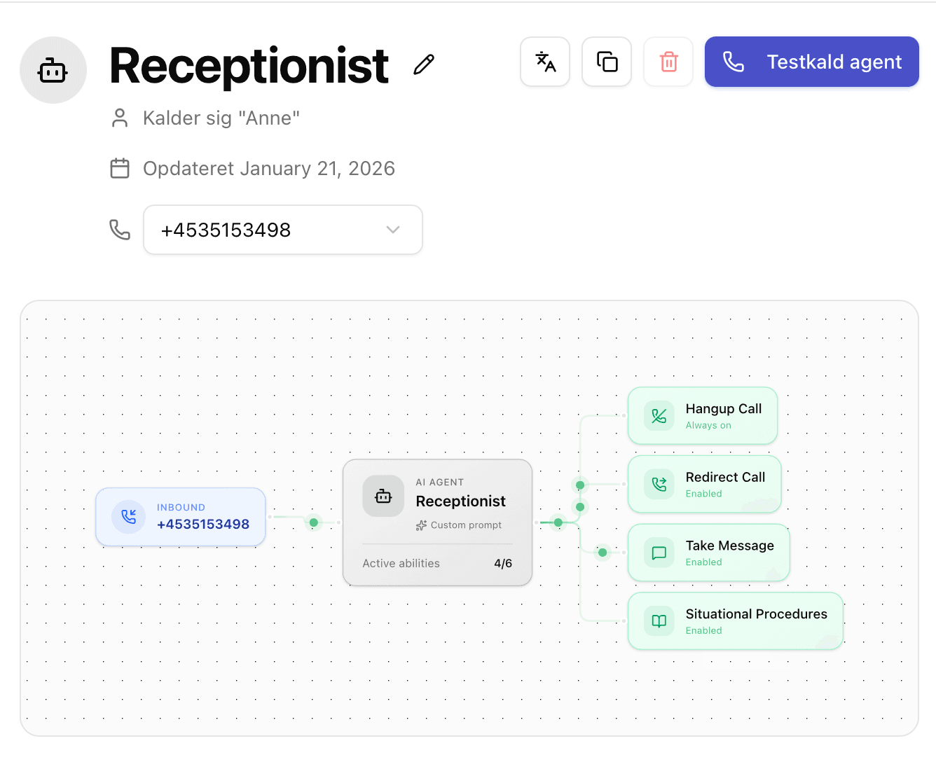 Oversigt over intelligent opkaldsrouting i UCall